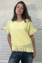 The Bryony Frill Top