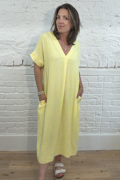 The Antonella Stripe Dress