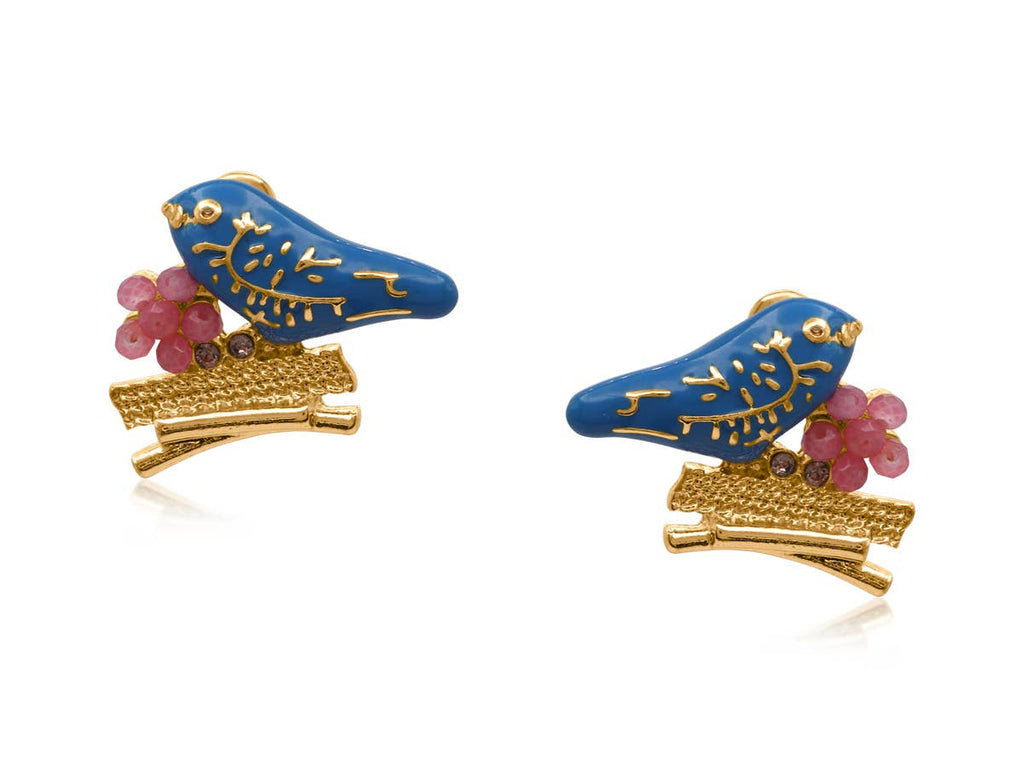 FAIRY KINGDOM BIRD PETITE EARRINGS