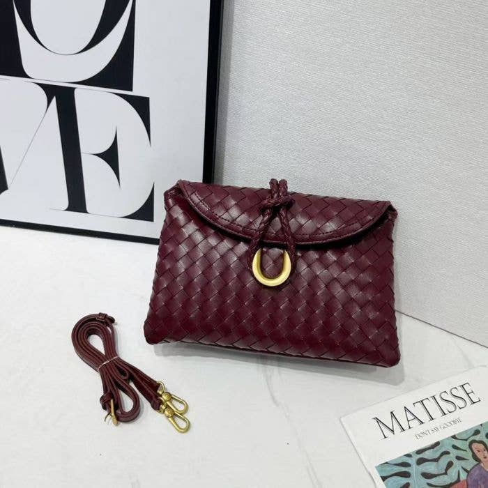 The Hiba Woven Crossbody Bag