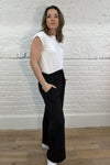 Birgitta Pinstripe Wide Leg Trousers