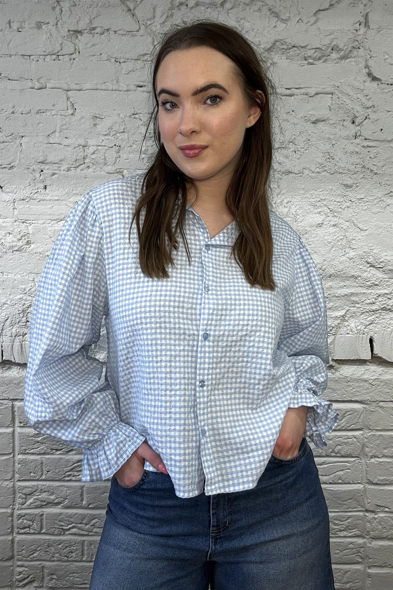 The Alice Gingham Blouse