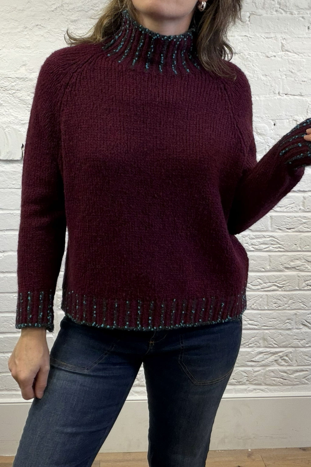 Carlotta Funnel Neck Jumper
