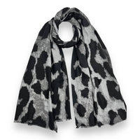 Big Leopard Print Scarf