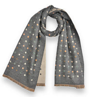 Multi Coloured Dots Scarf