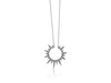 Sun Burst Pendant Necklace