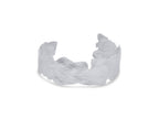 CHRISTA ROUGH CUT MATTE METAL CUFF BRACELET