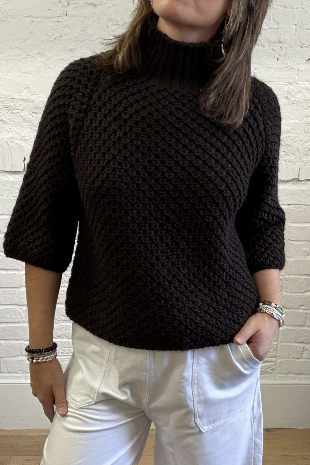 The Natalia Waffle Jumper