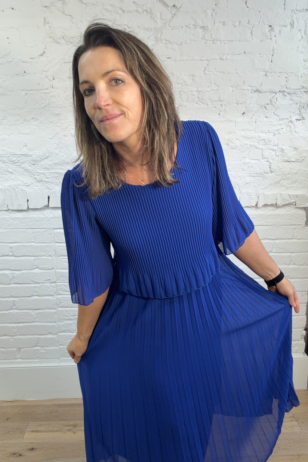 Anais Layered Chiffon Dress