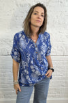 Dandelion Dream Roll-Sleeve Top
