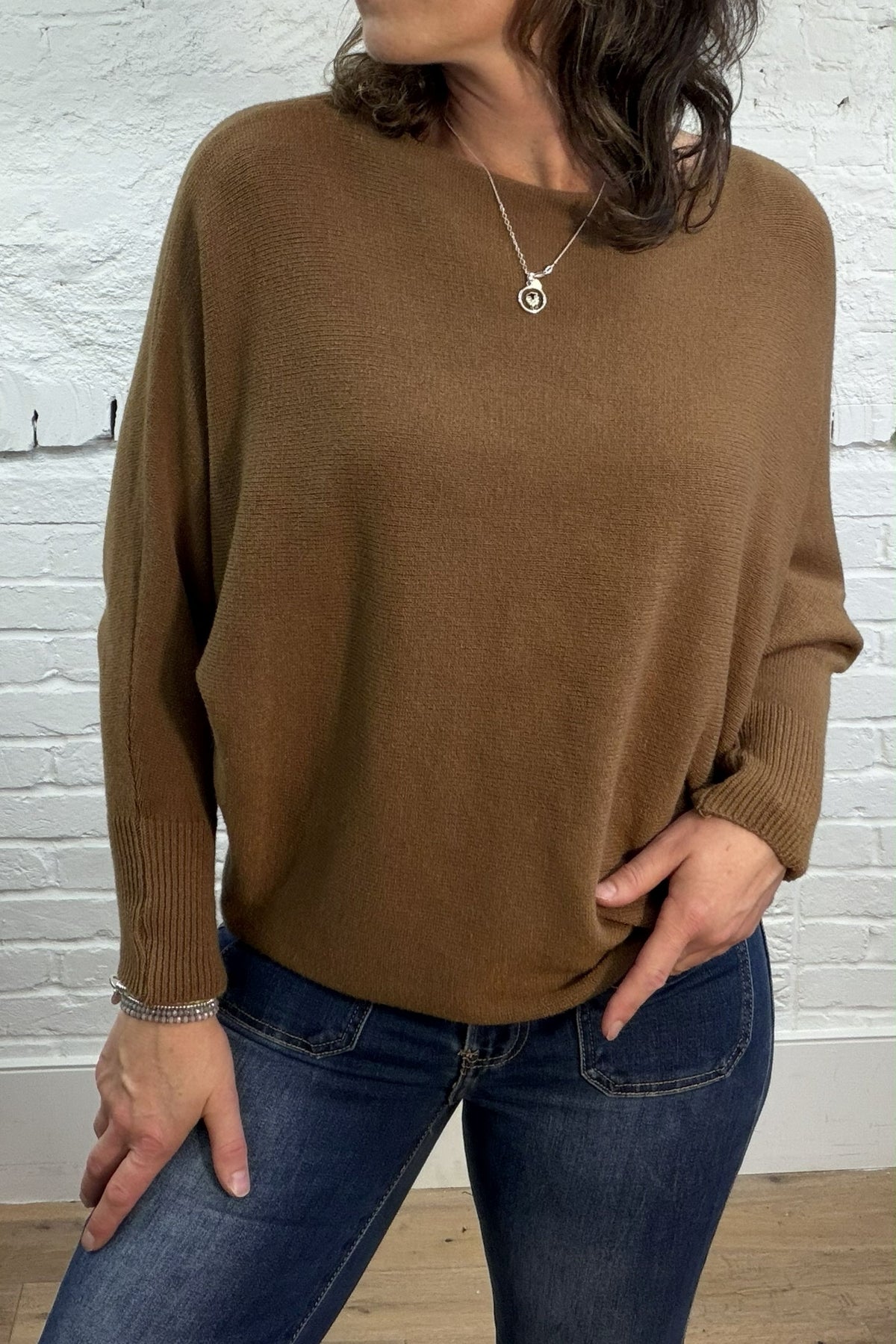 The Papina Pearl Back Jumper