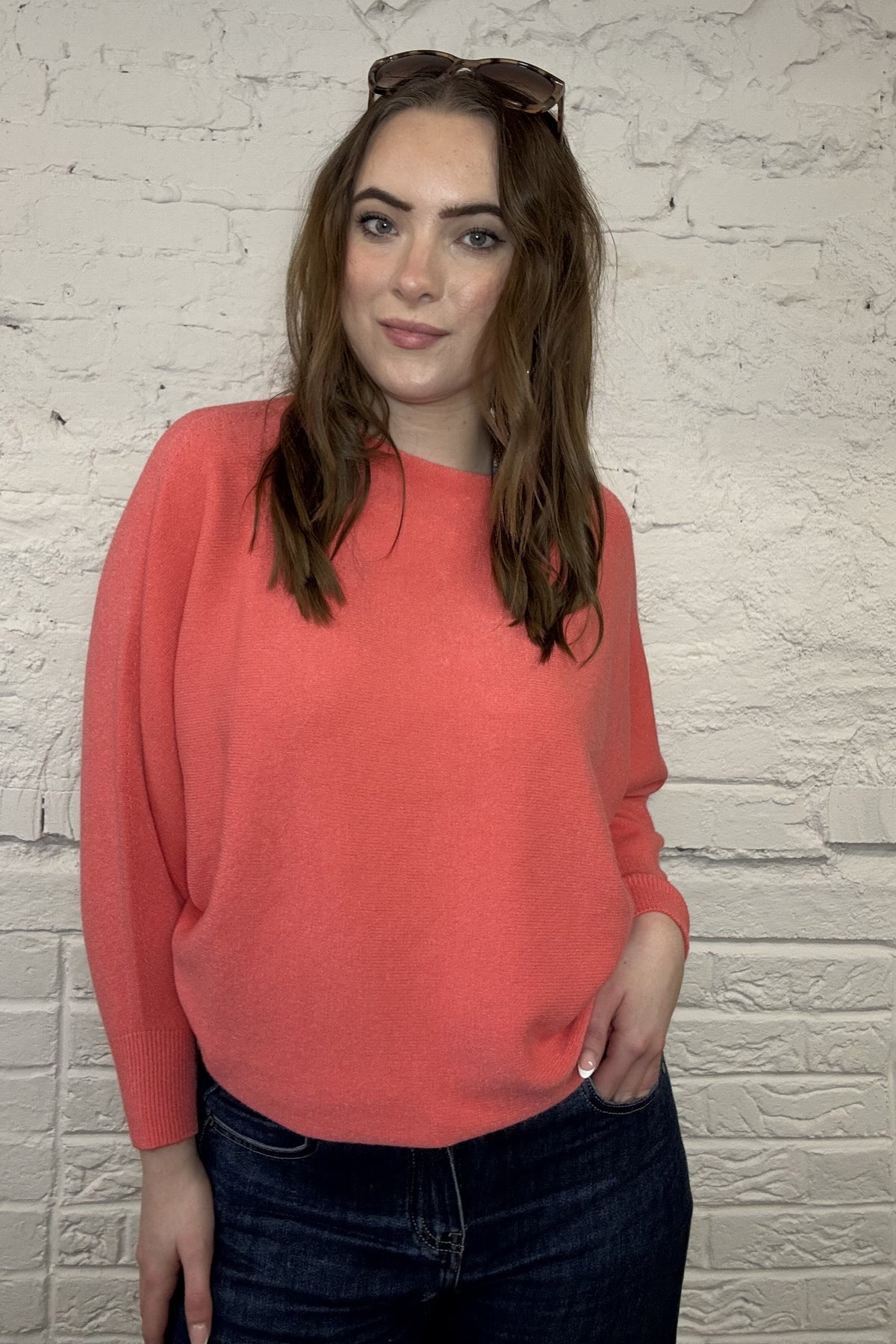 Selah Pearl Back Jumper