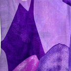 Soft Abstract Painting on Solid Canvas Scarf