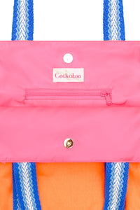 Bright Orange Beach Bag