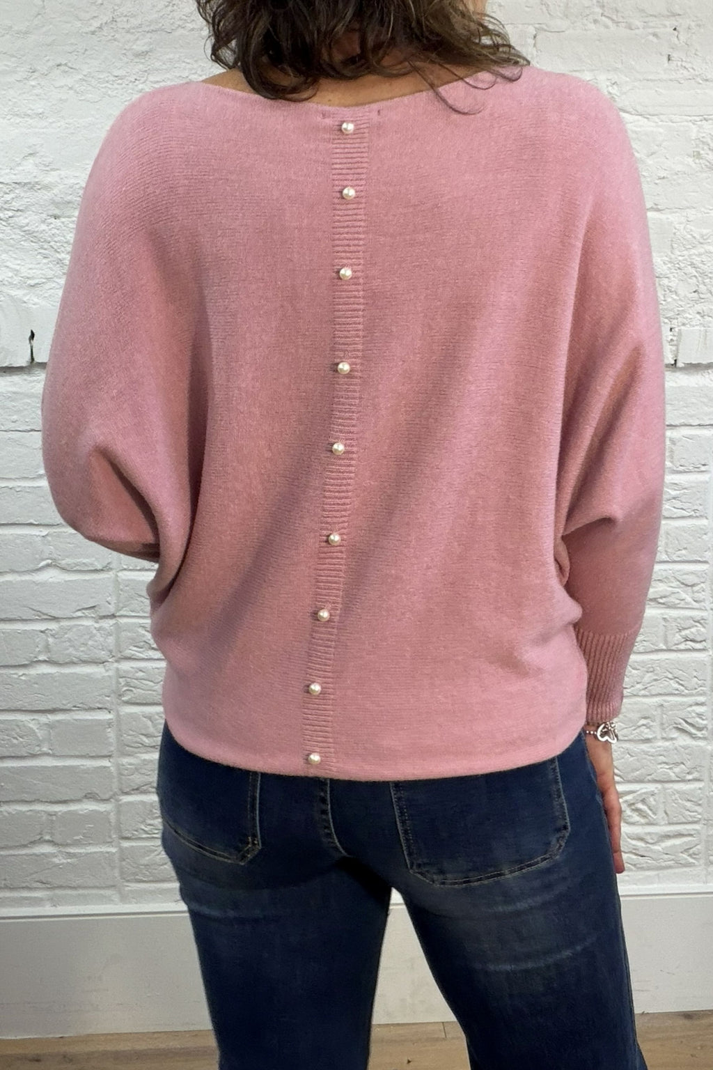 The Papina Pearl Back Jumper