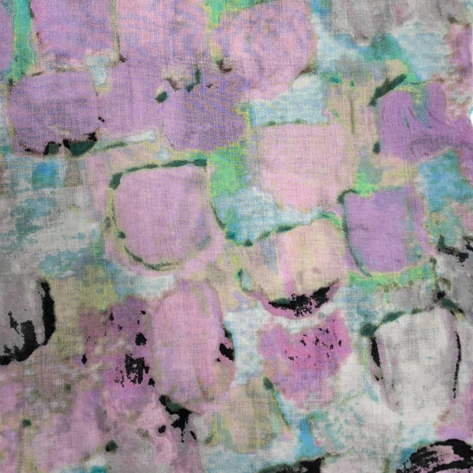 Bright Coloured Canvas Scarf