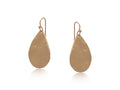 CHRISTA ROUGH CUT METAL EARRINGS