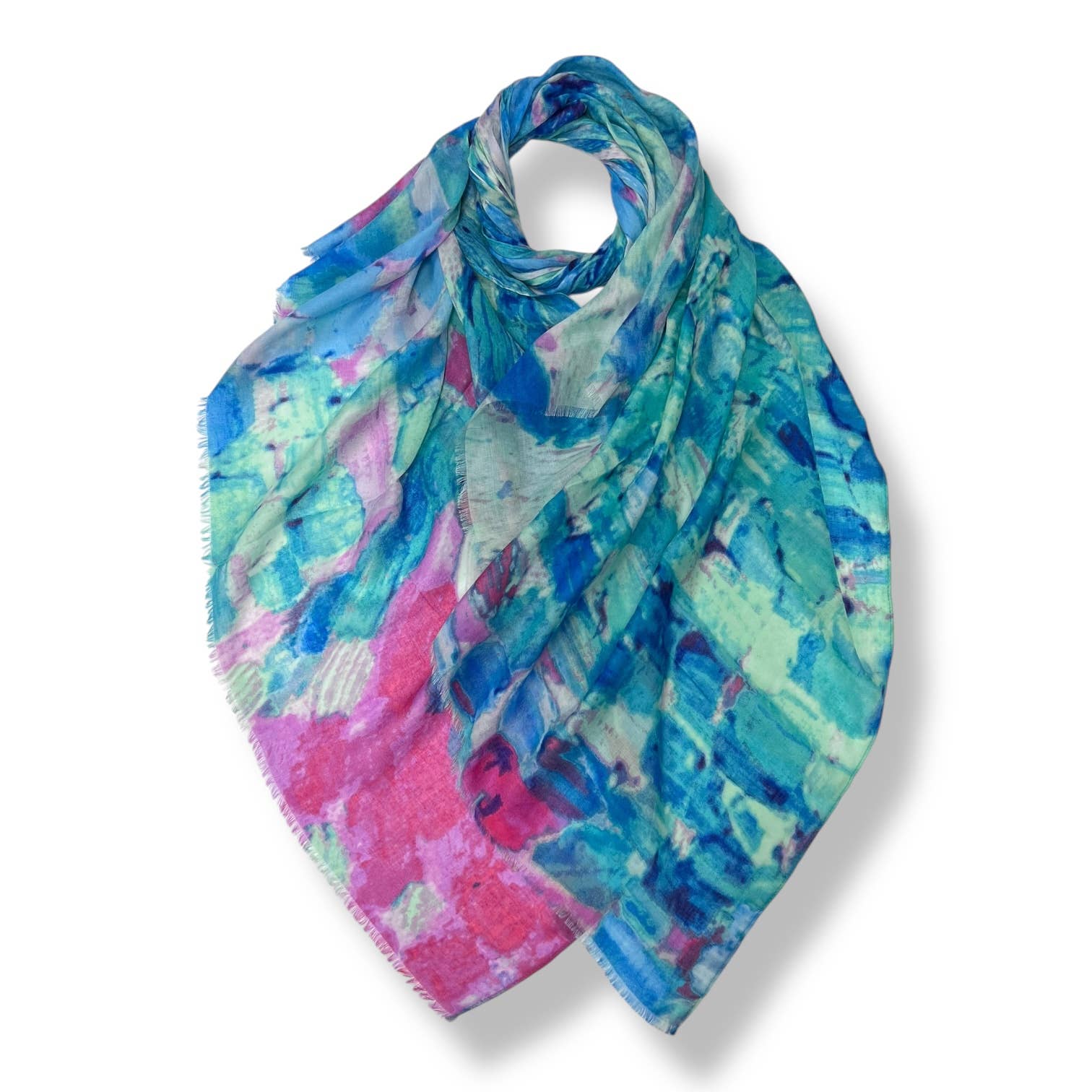 Bright Coloured Canvas Scarf