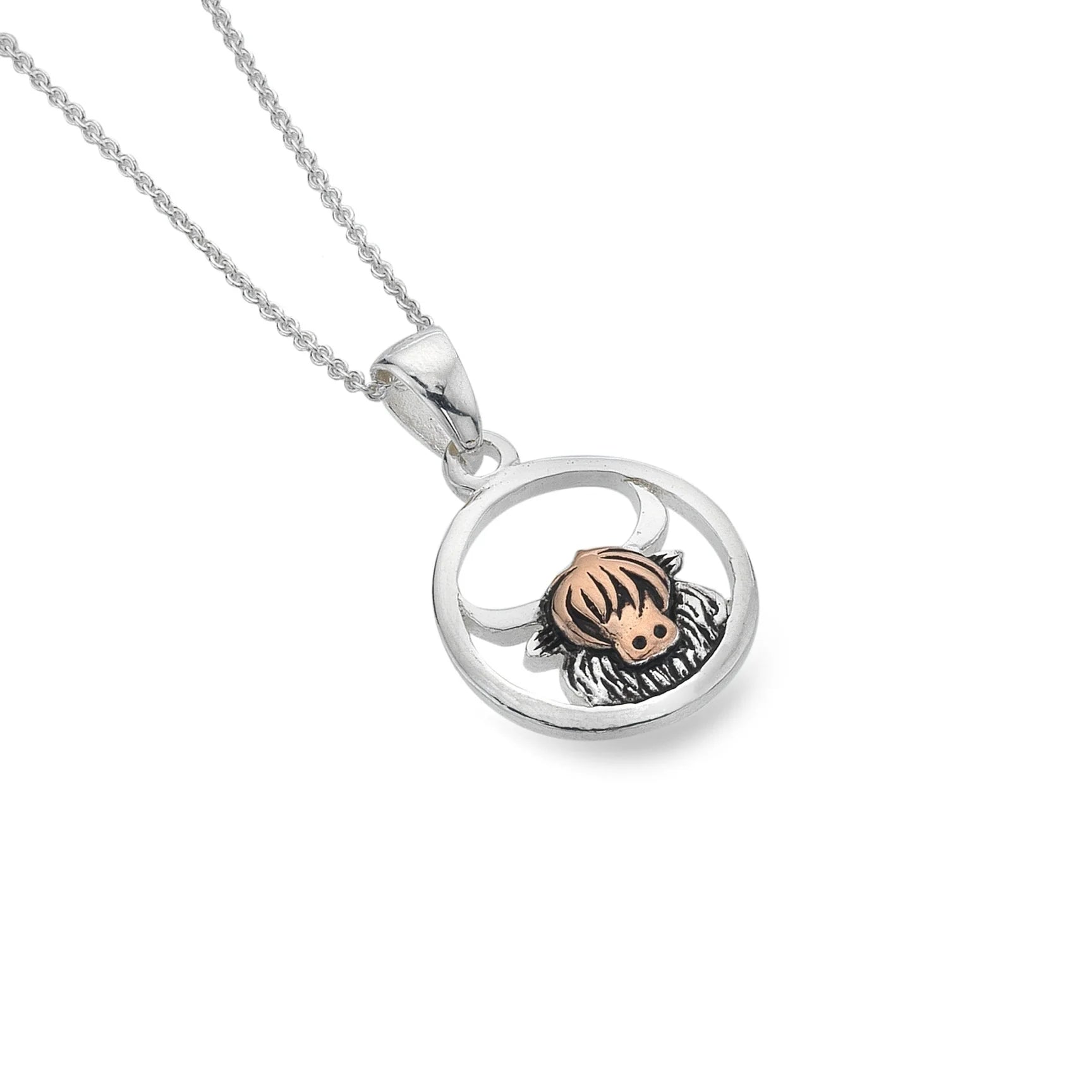 Highland Cow Necklace