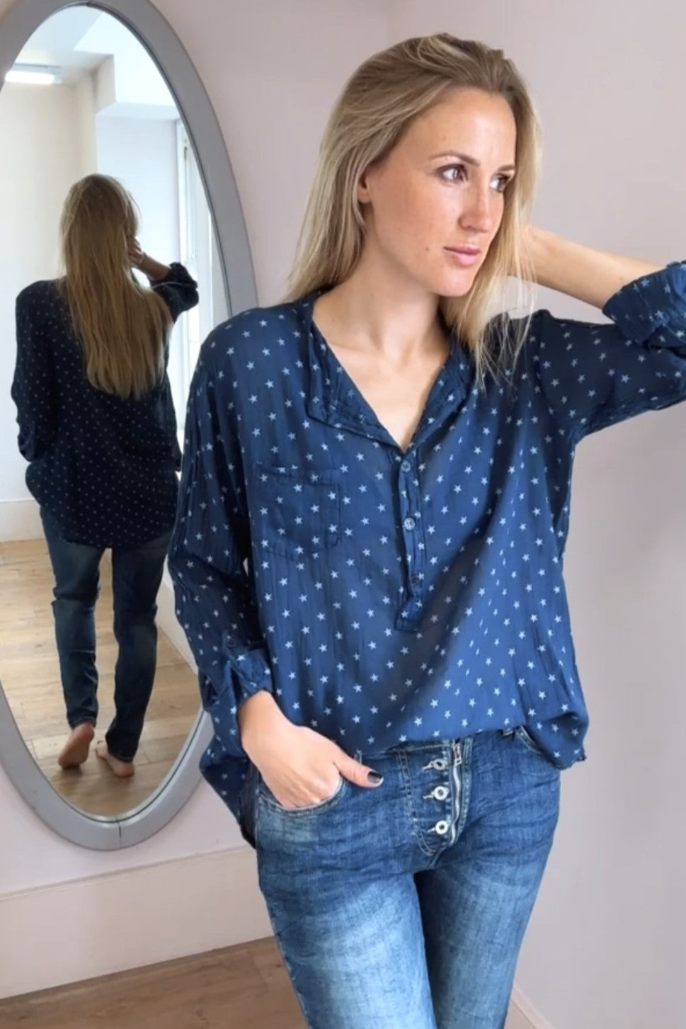 Star Print Shirt