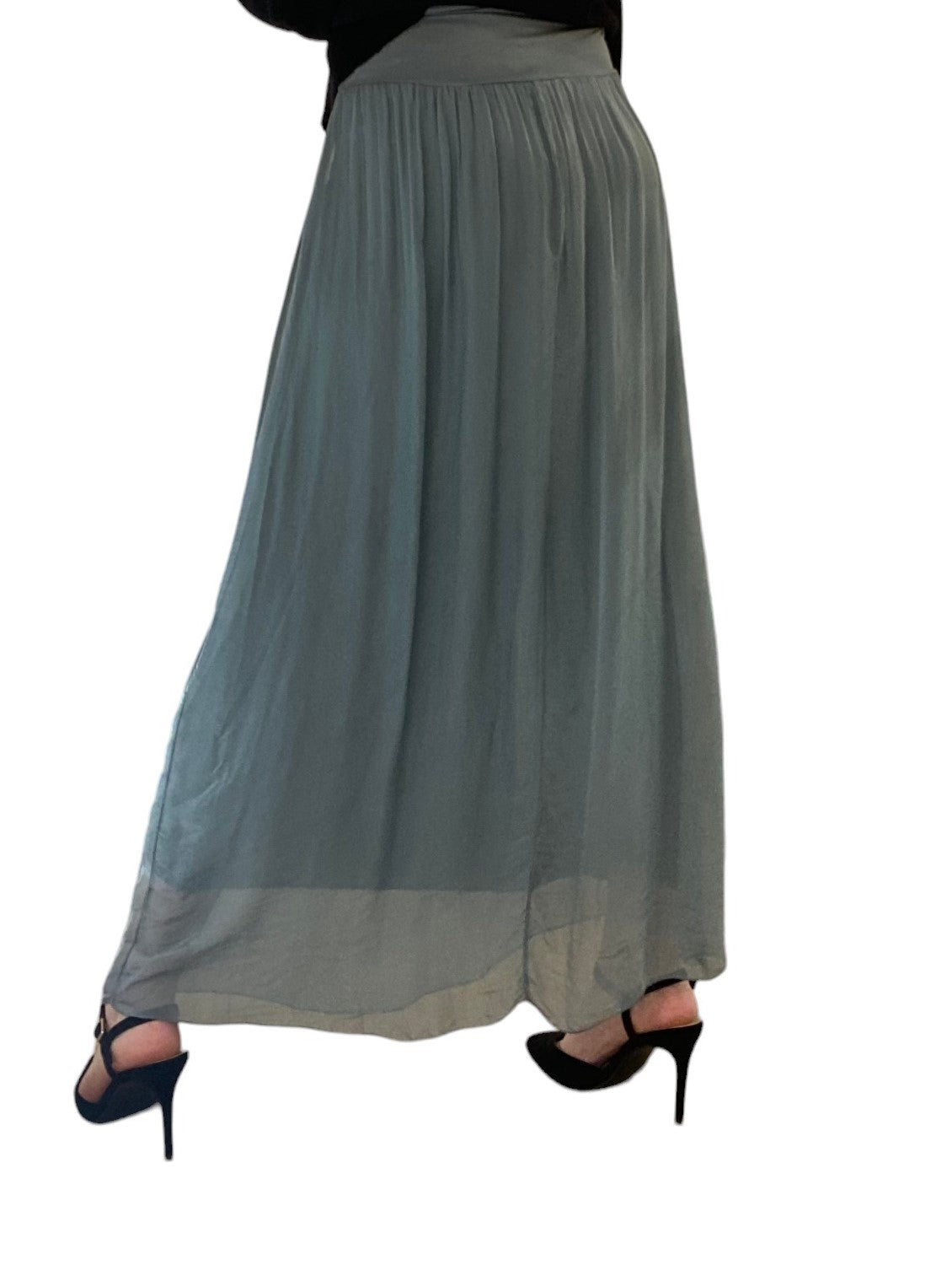 Silk Overlay Skirt (OS 8-16)