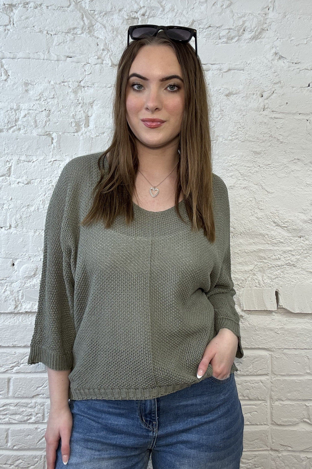 Maeve V-Neck Jumper