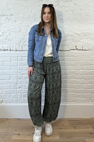Elephant Pattern Hareem