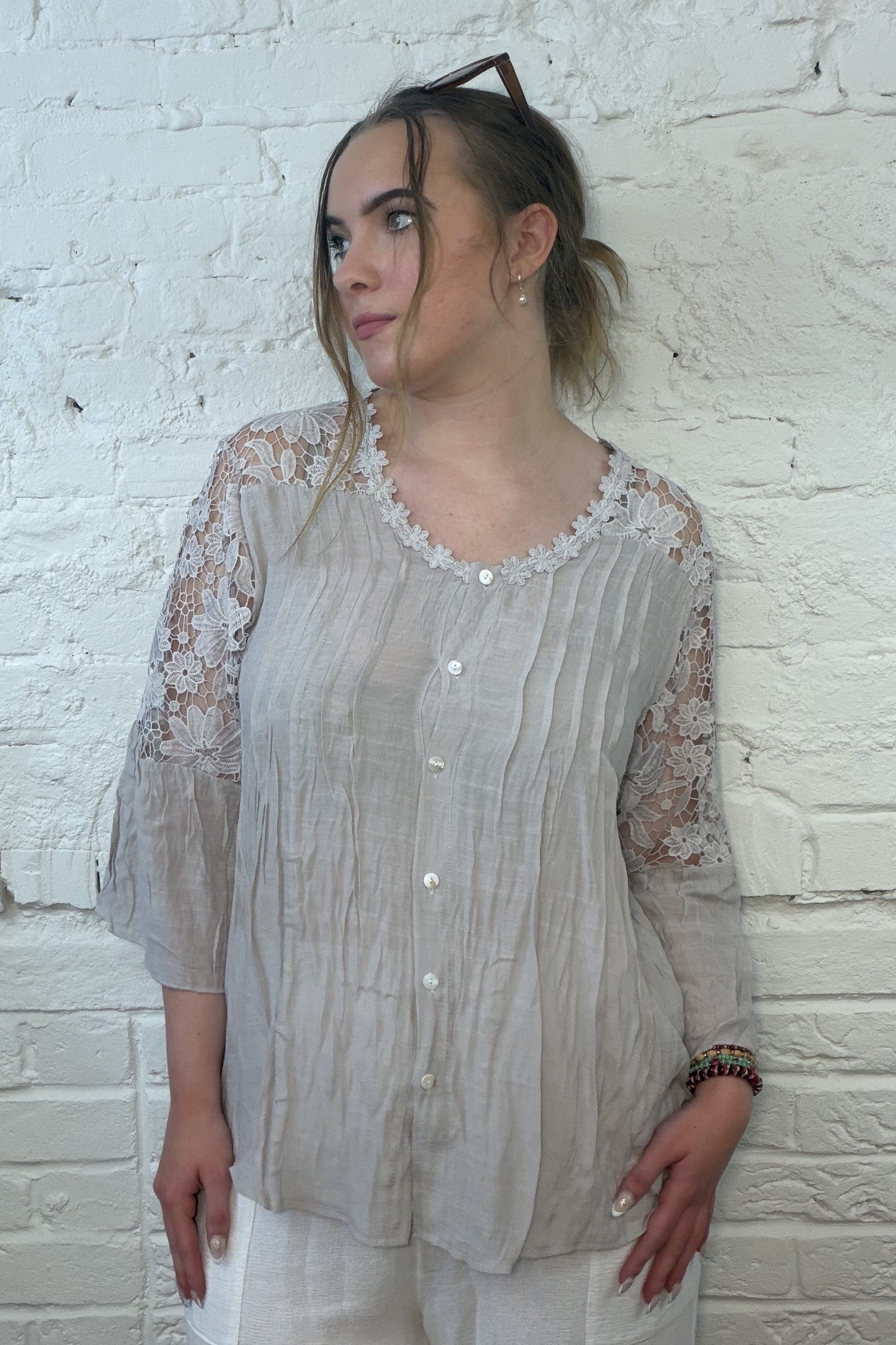 The Mireille Blouse