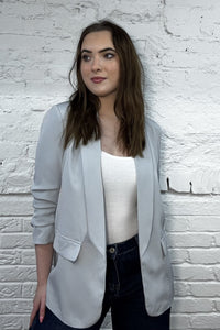 Caitlin Ruched Sleeve Jacket