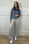 Silk Waistband Trousers