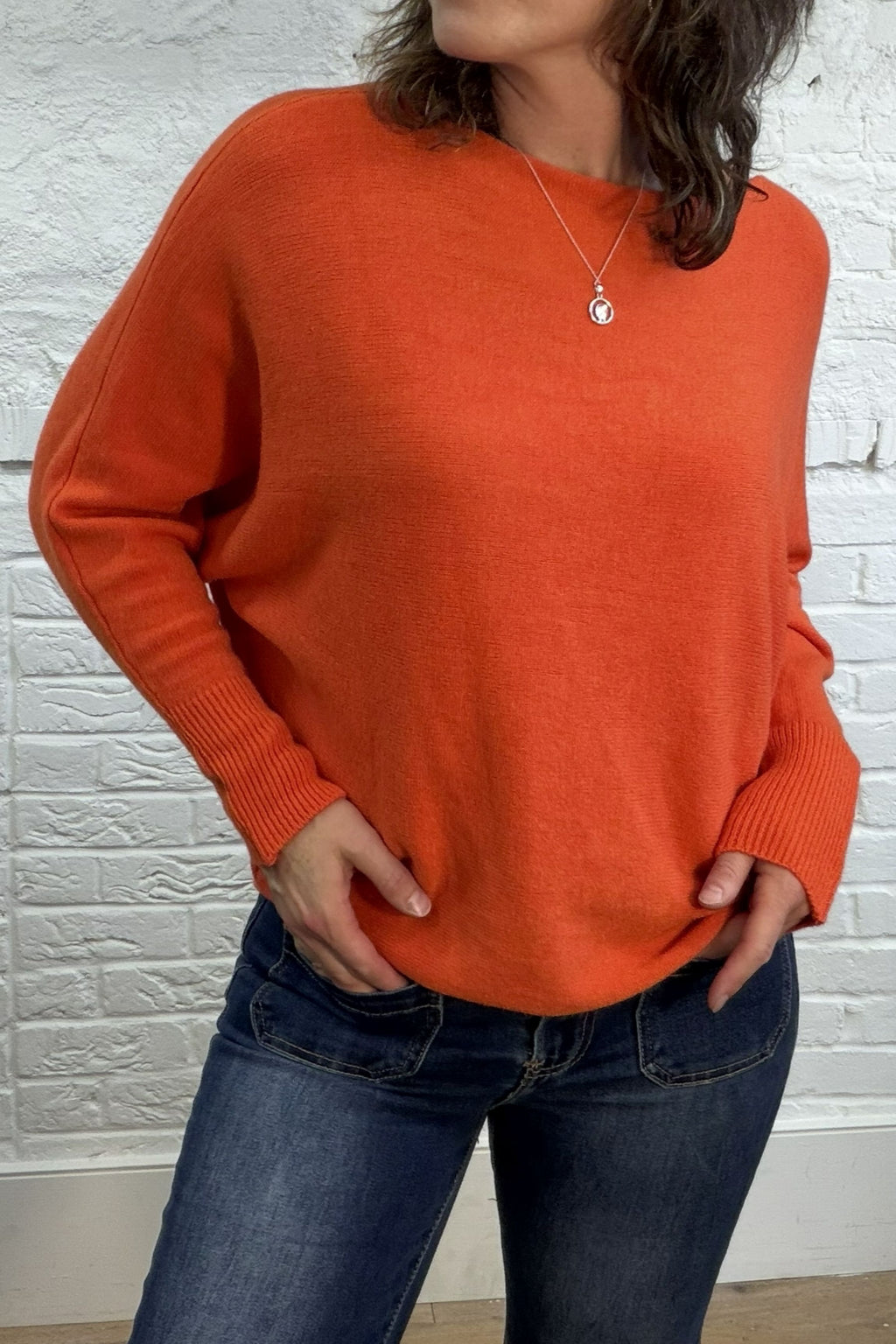 The Papina Pearl Back Jumper