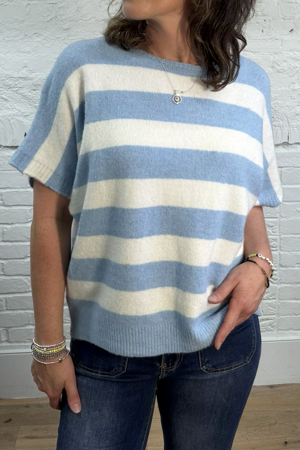 The Orsa Striped Knit