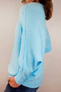 Pearl Back Batwing Jumper