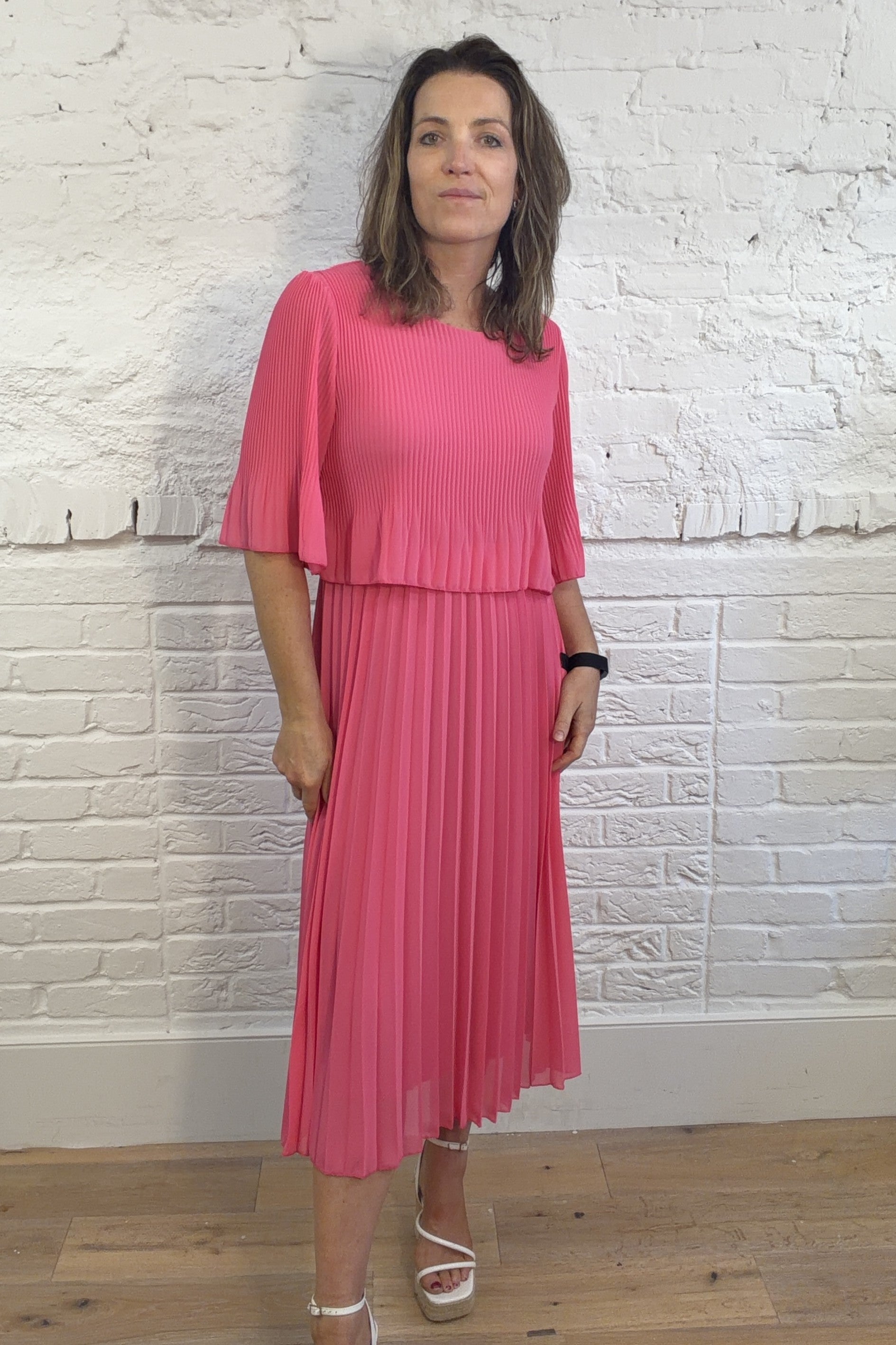 layered chiffon dresses uk Layered Chiffon Dress Layla Jones LJ0452 Chiffon Layer Dress Exclusive Magazine