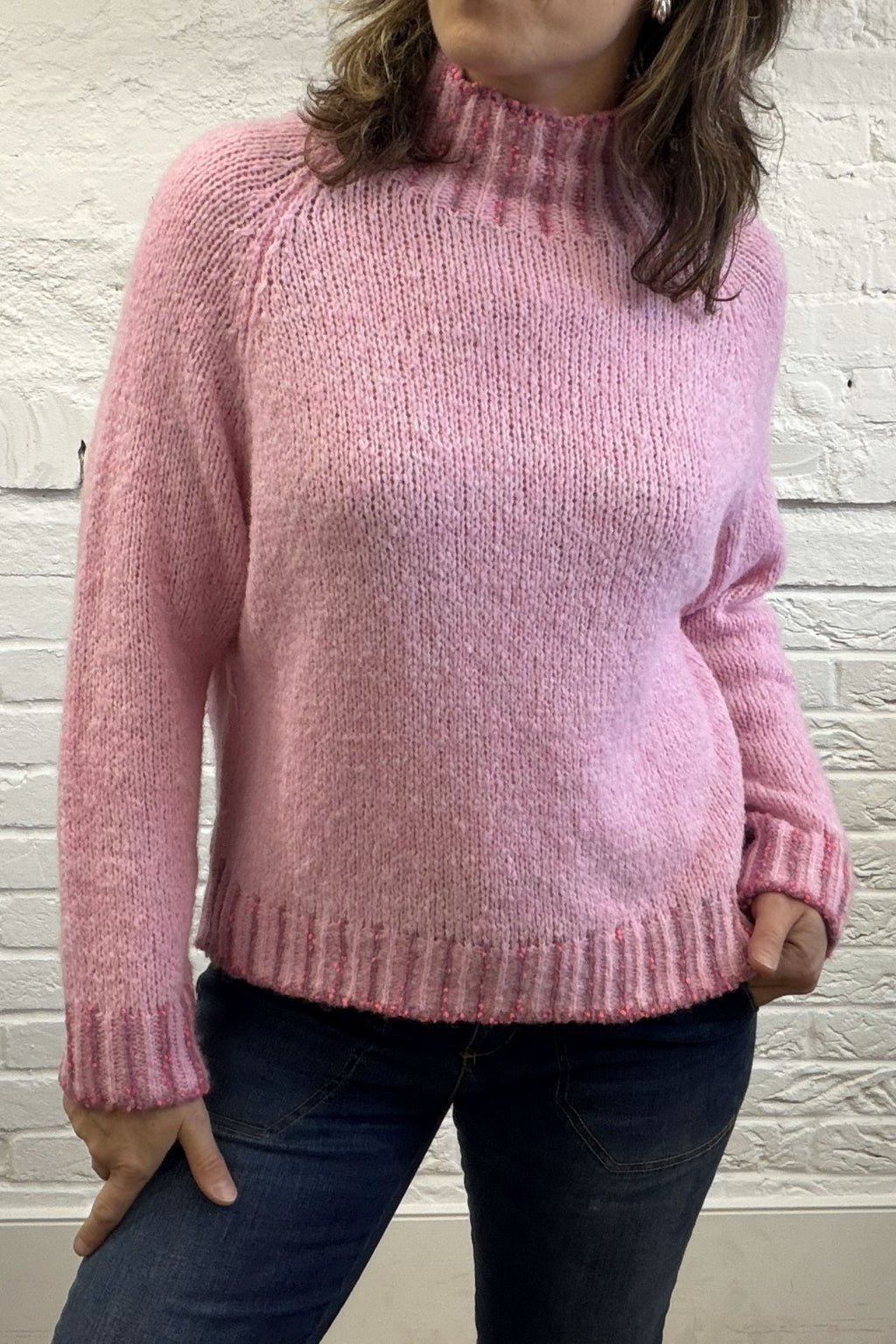 Carlotta Funnel Neck Jumper