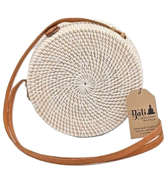 Round Rattan Bag