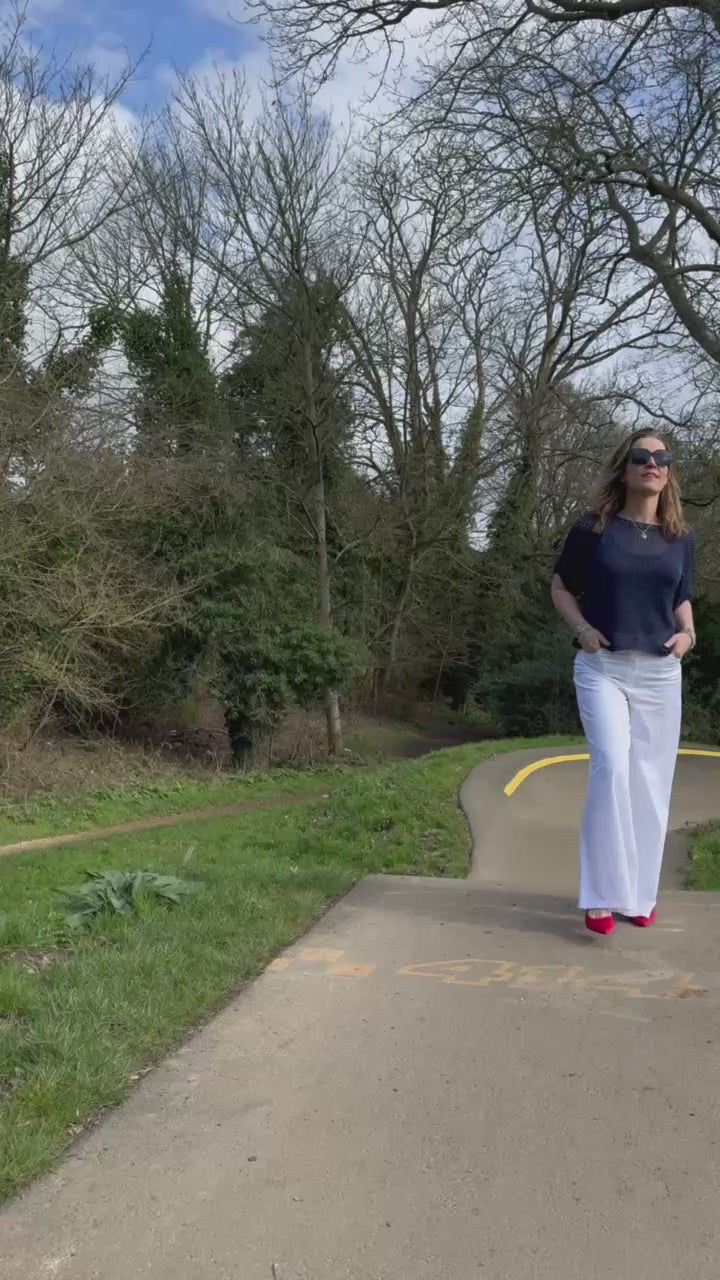 The Thea Wide Leg Trousers