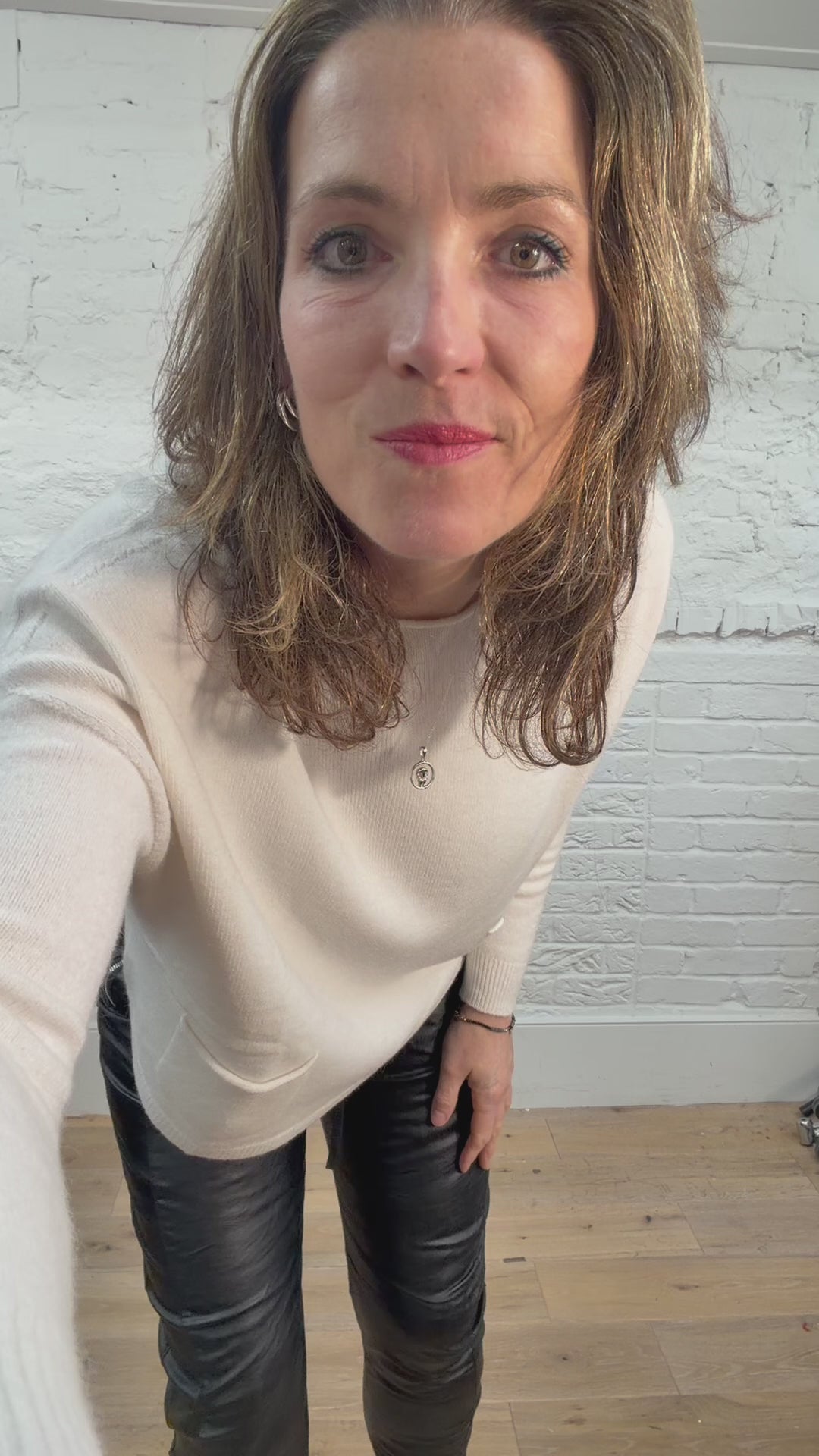Vegan Leather Jogger
