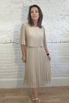 Anais Layered Chiffon Dress