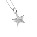 Silver Starfish Necklace