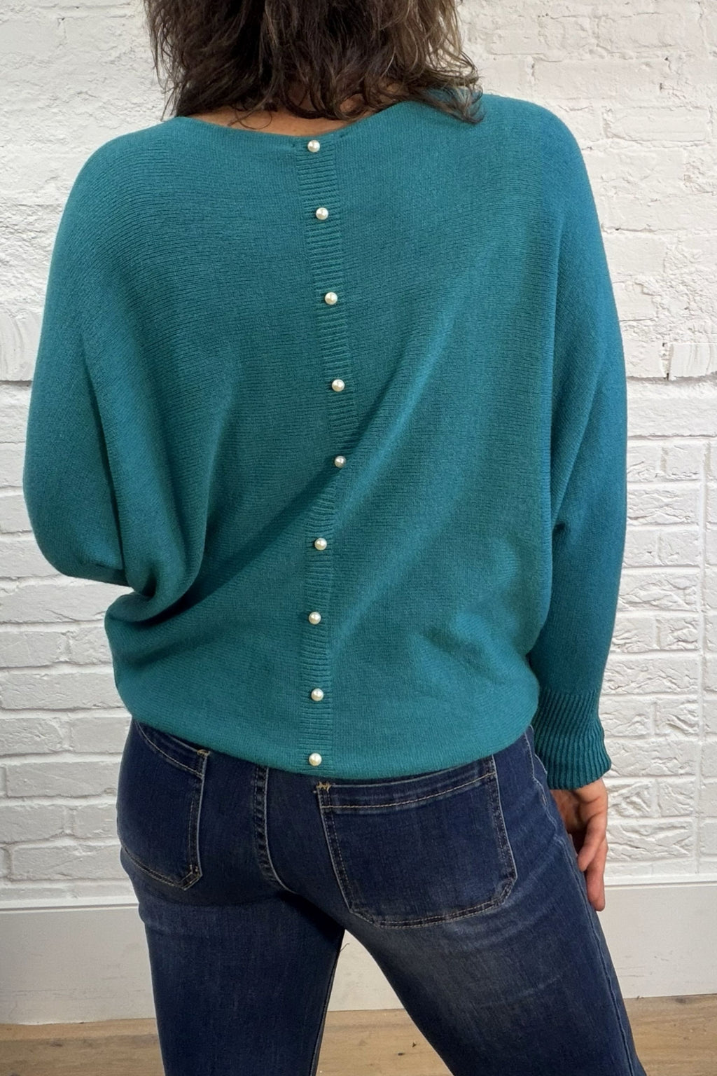 The Papina Pearl Back Jumper