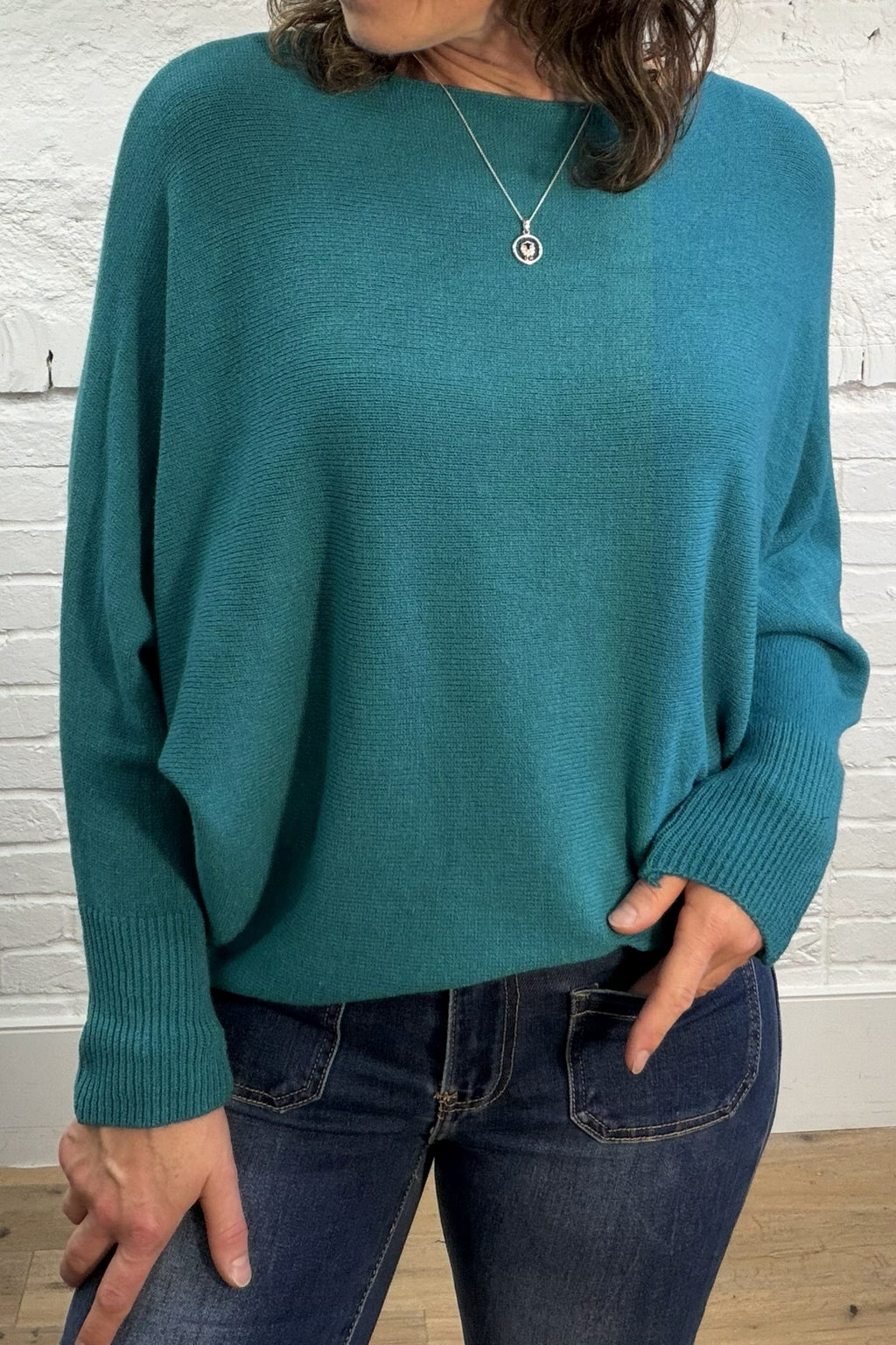 The Papina Pearl Back Jumper